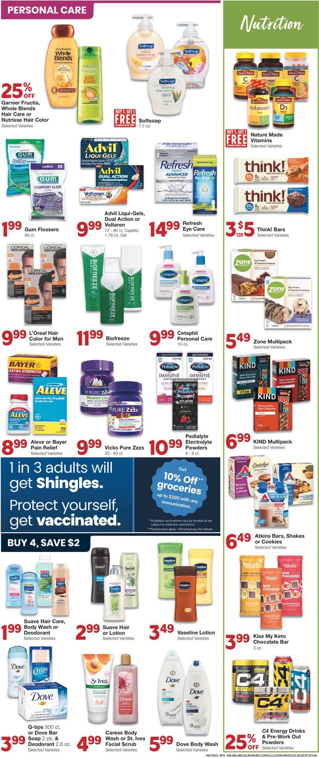 United Supermarkets Ad from 04/27/2022
