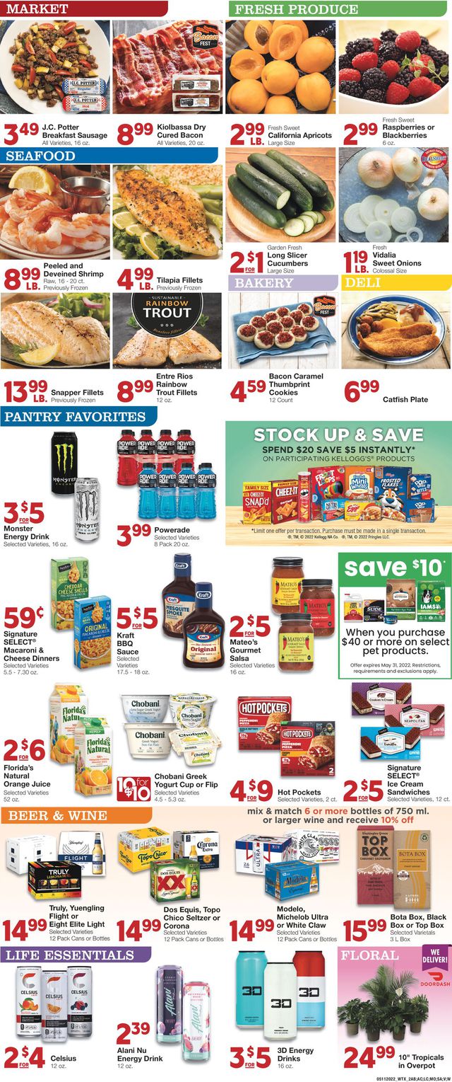 United Supermarkets Ad from 05/11/2022