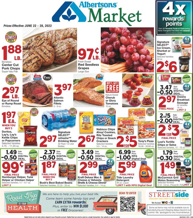 United Supermarkets Ad from 06/22/2022