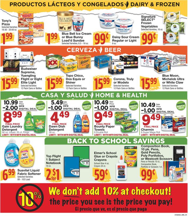 United Supermarkets Ad from 07/20/2022