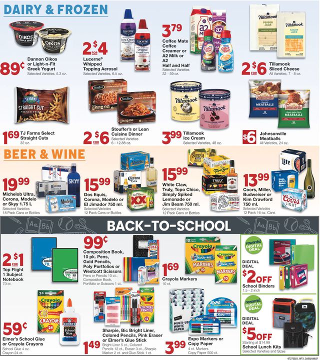 United Supermarkets Ad from 07/27/2022