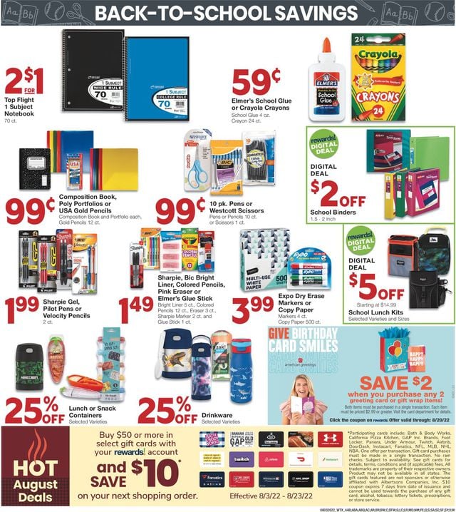 United Supermarkets Ad from 08/03/2022