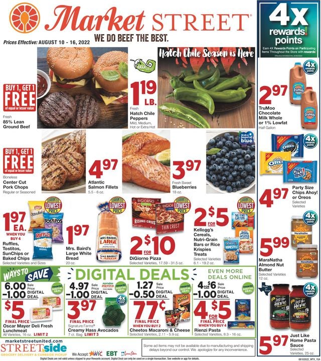 United Supermarkets Ad from 08/10/2022