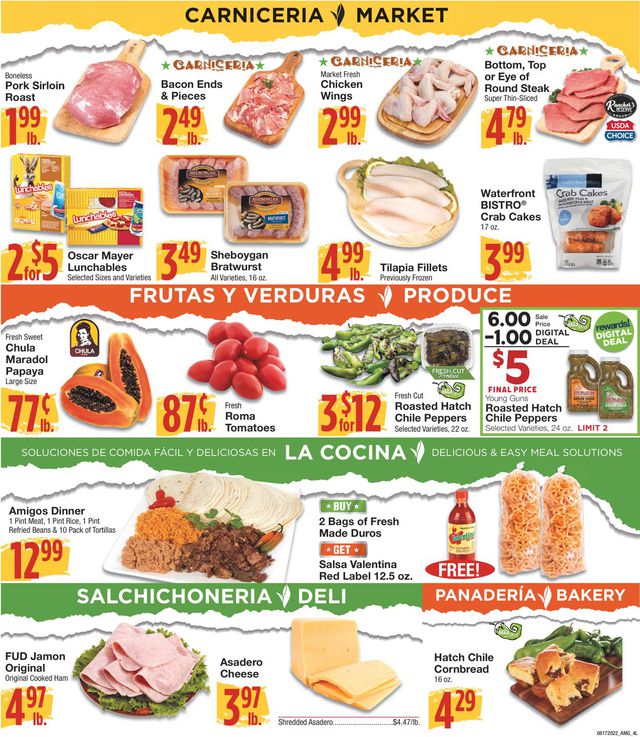 United Supermarkets Ad from 08/17/2022