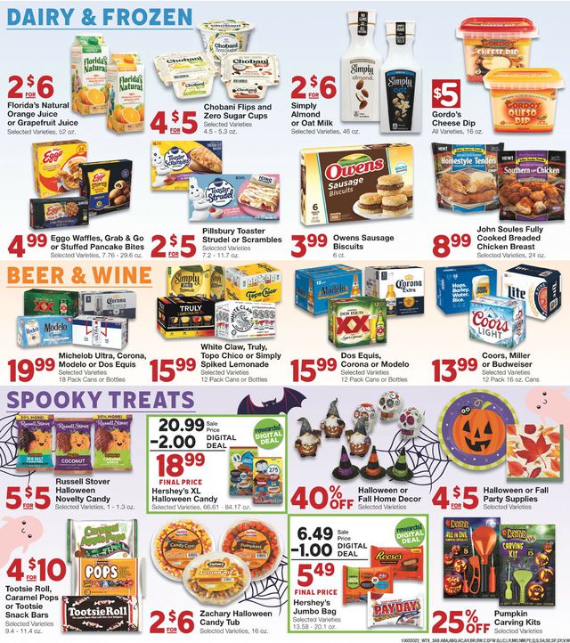 United Supermarkets Ad from 10/05/2022