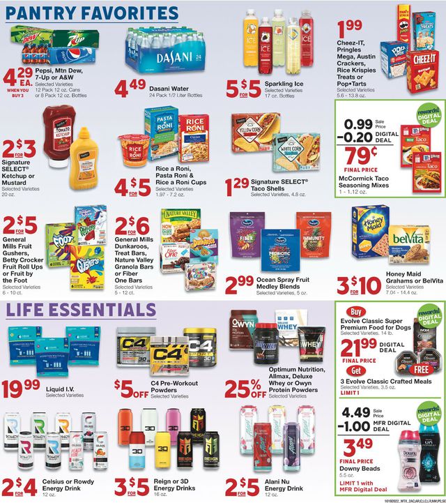 United Supermarkets Ad from 10/19/2022