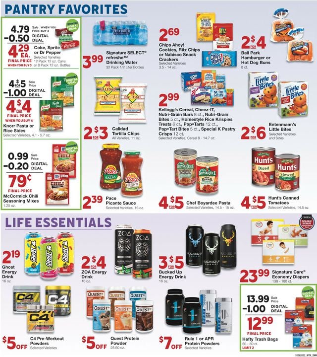United Supermarkets Ad from 10/26/2022