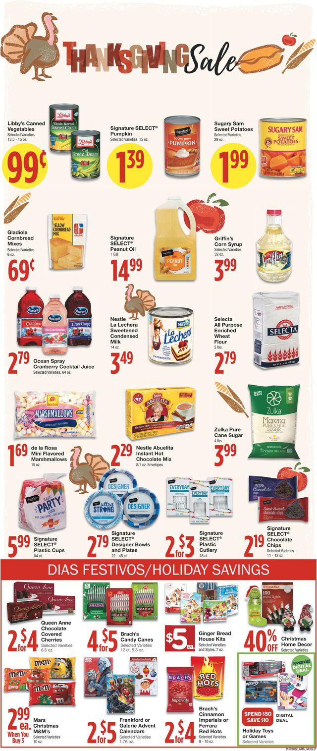 United Supermarkets Ad from 11/09/2022