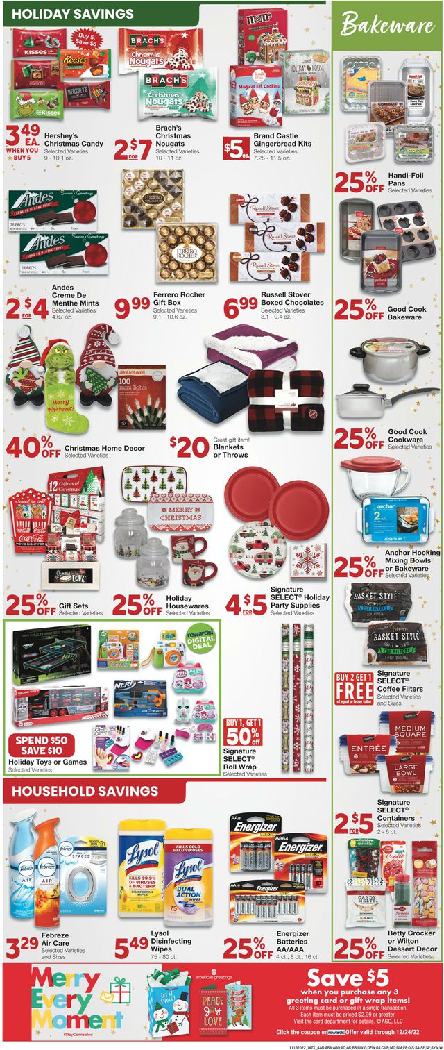 United Supermarkets Ad from 11/16/2022