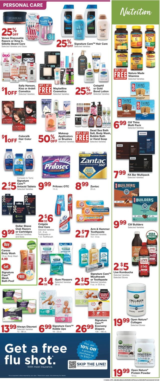 United Supermarkets Ad from 11/16/2022