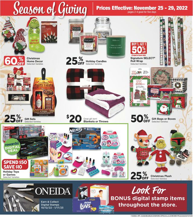 United Supermarkets Ad from 11/25/2022