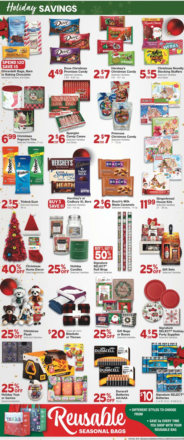 United Supermarkets Ad from 12/07/2022