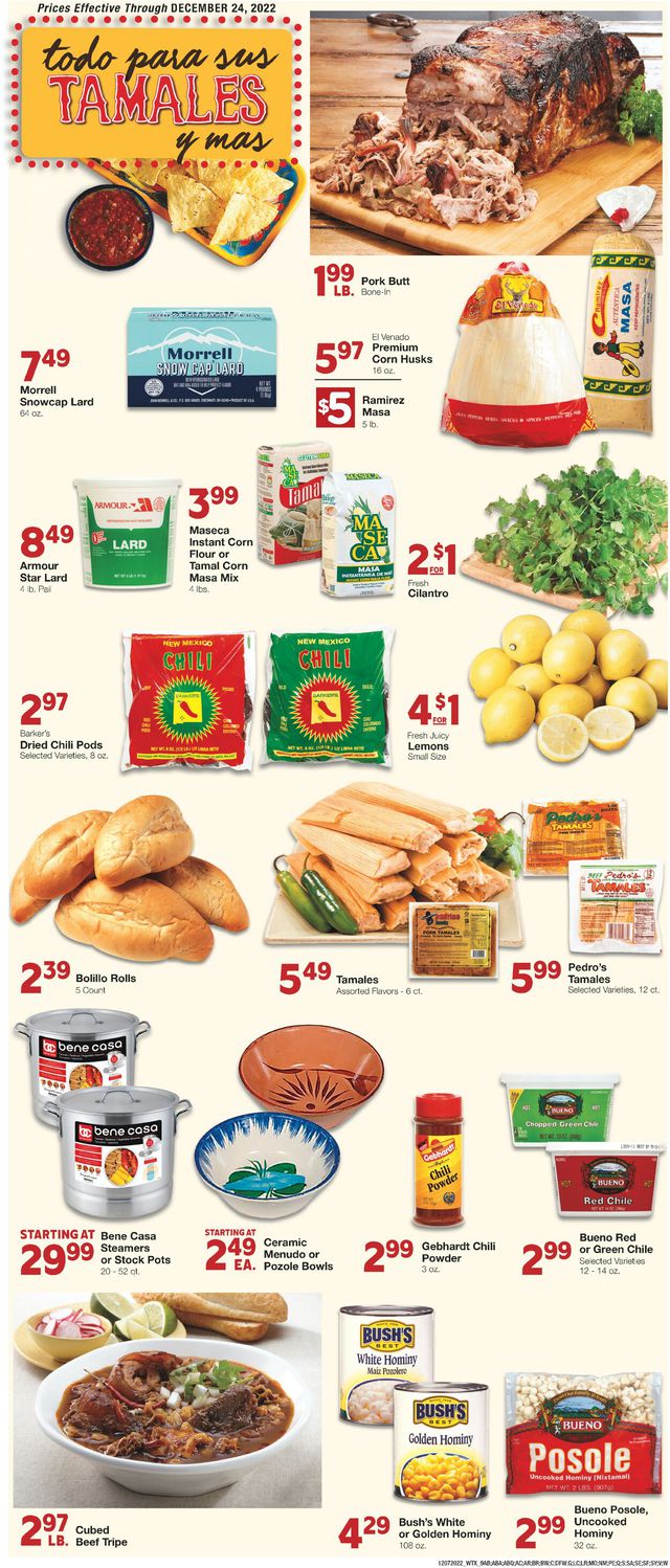 United Supermarkets Ad from 12/07/2022