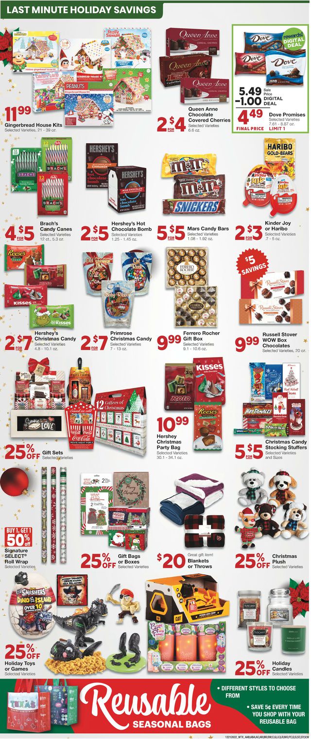 United Supermarkets Ad from 12/21/2022