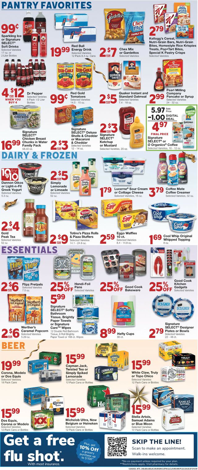 United Supermarkets Ad from 12/28/2022