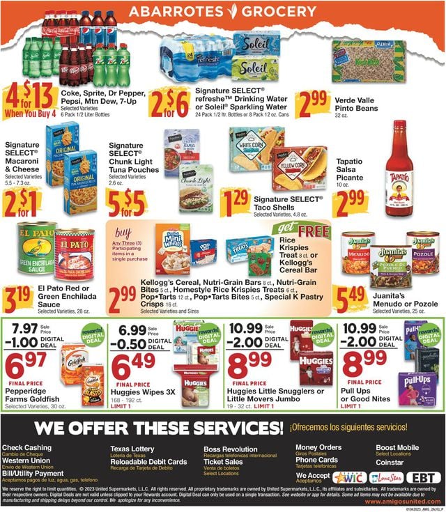 United Supermarkets Ad from 01/04/2023