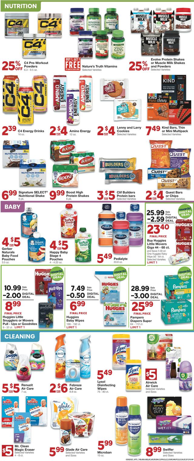 United Supermarkets Ad from 02/08/2023