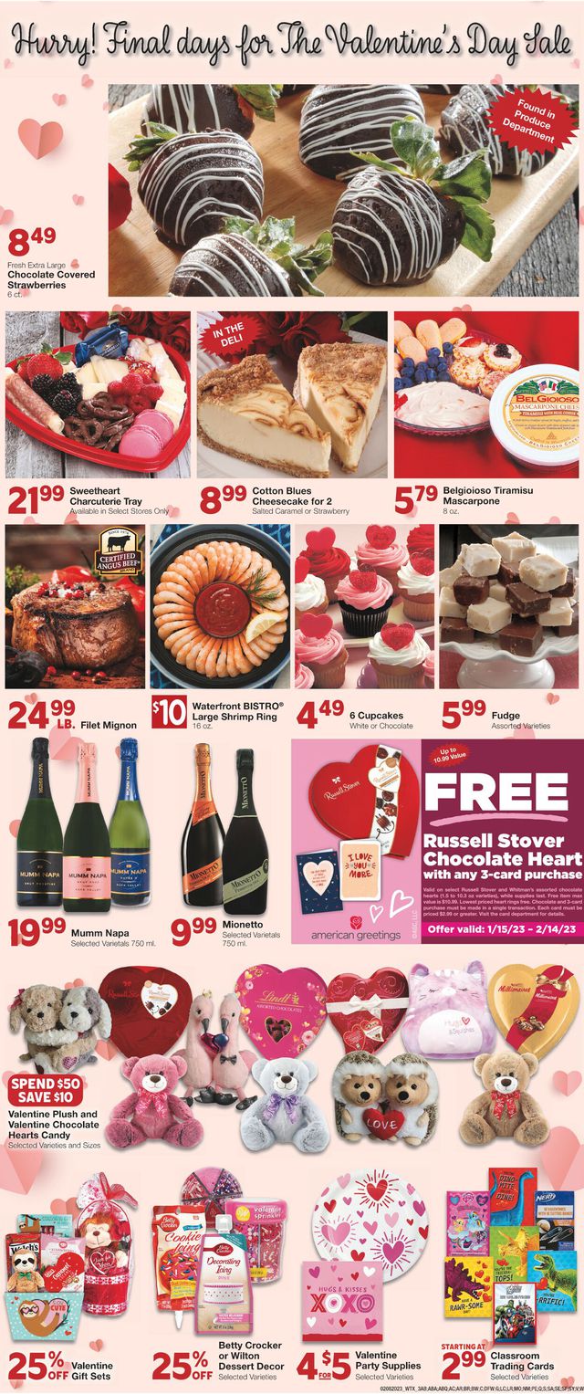 United Supermarkets Ad from 02/08/2023