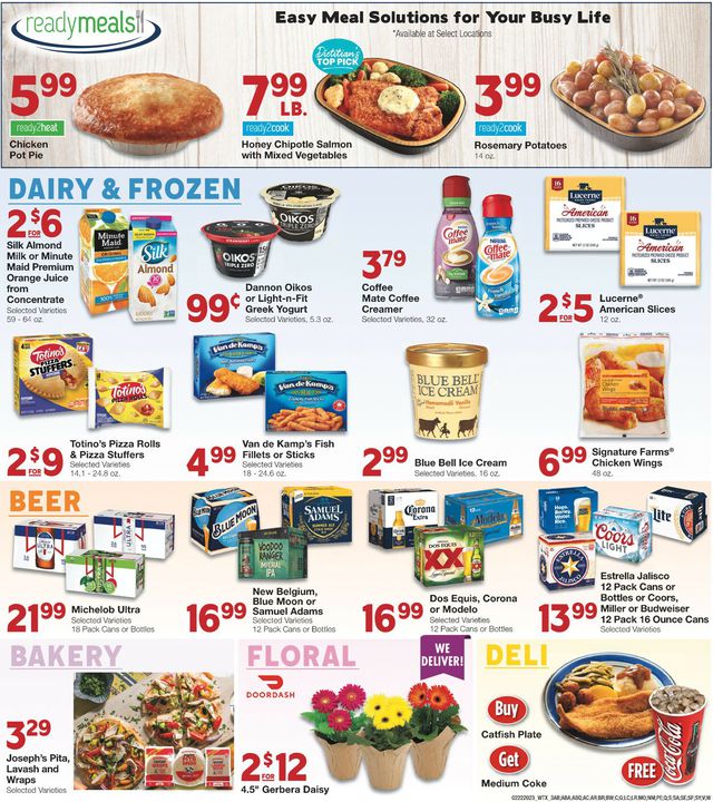 United Supermarkets Ad from 02/22/2023