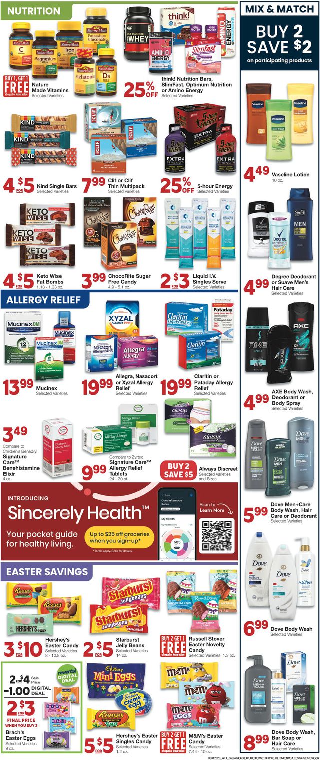 United Supermarkets Ad from 03/01/2023
