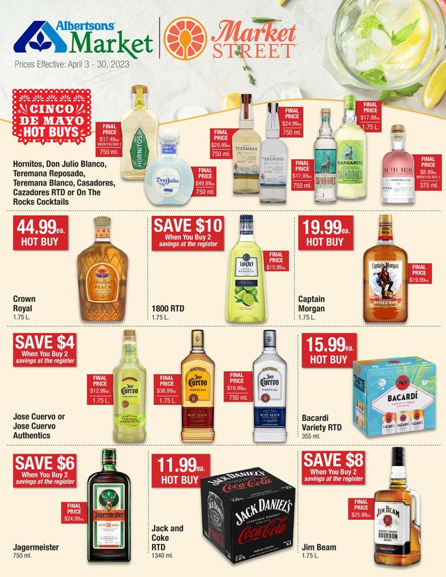United Supermarkets Ad from 04/03/2023