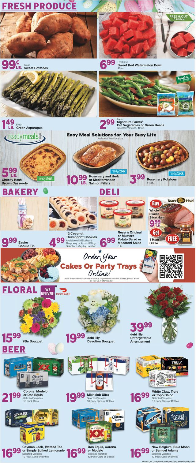 United Supermarkets Ad from 04/05/2023