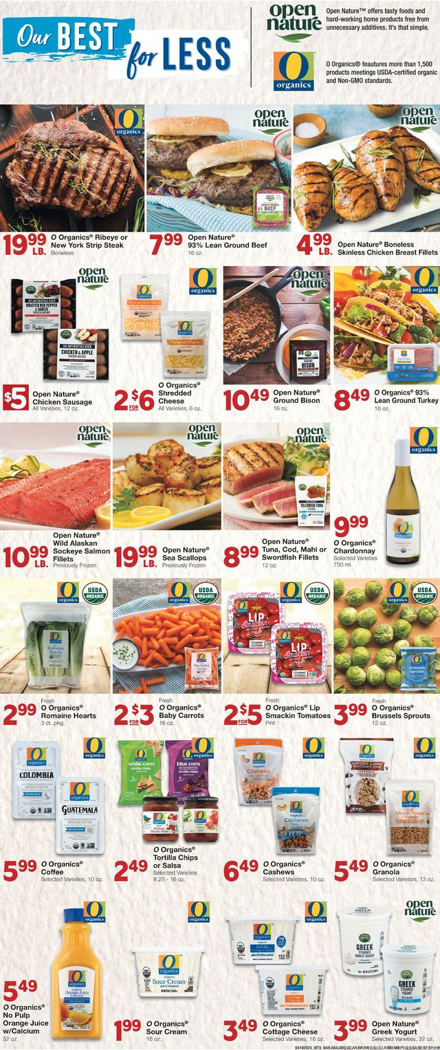 United Supermarkets Ad from 04/19/2023