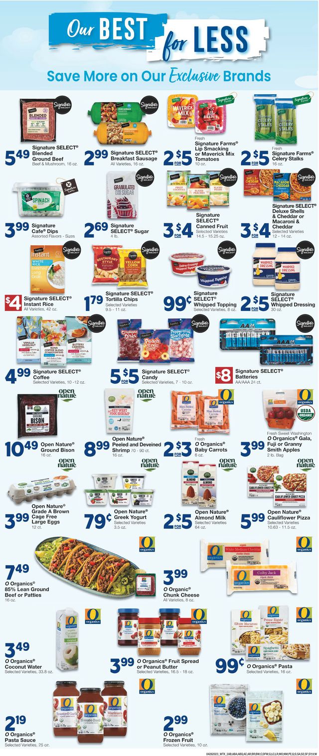 United Supermarkets Ad from 04/26/2023