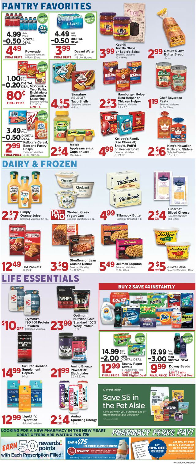United Supermarkets Ad from 05/03/2023