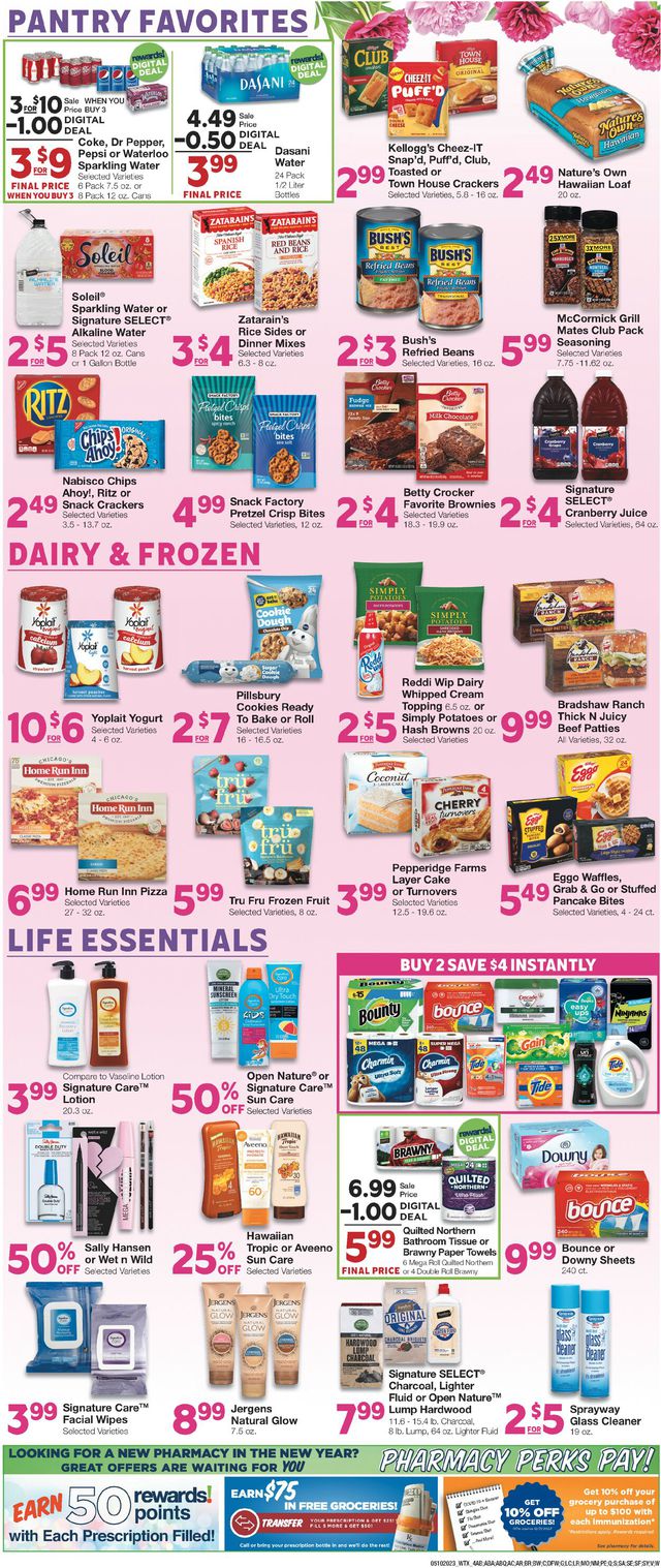 United Supermarkets Ad from 05/10/2023