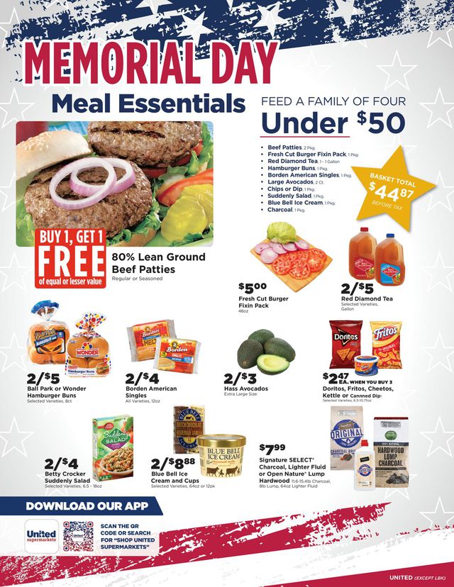 United Supermarkets Ad from 05/25/2023