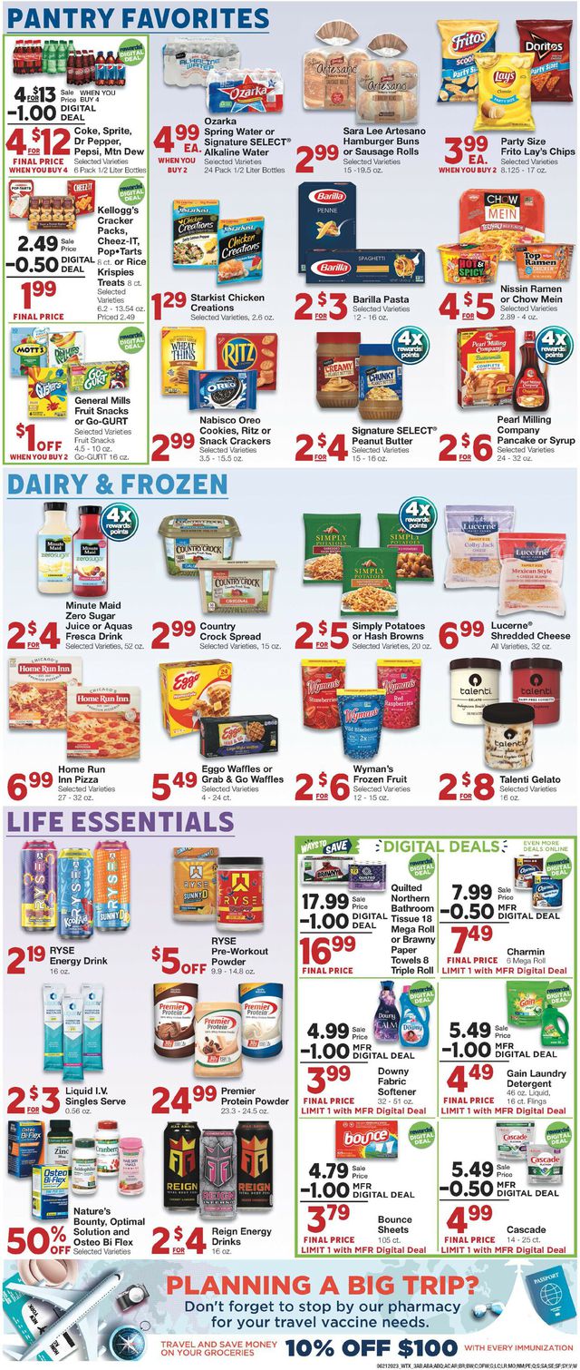 United Supermarkets Ad from 06/21/2023