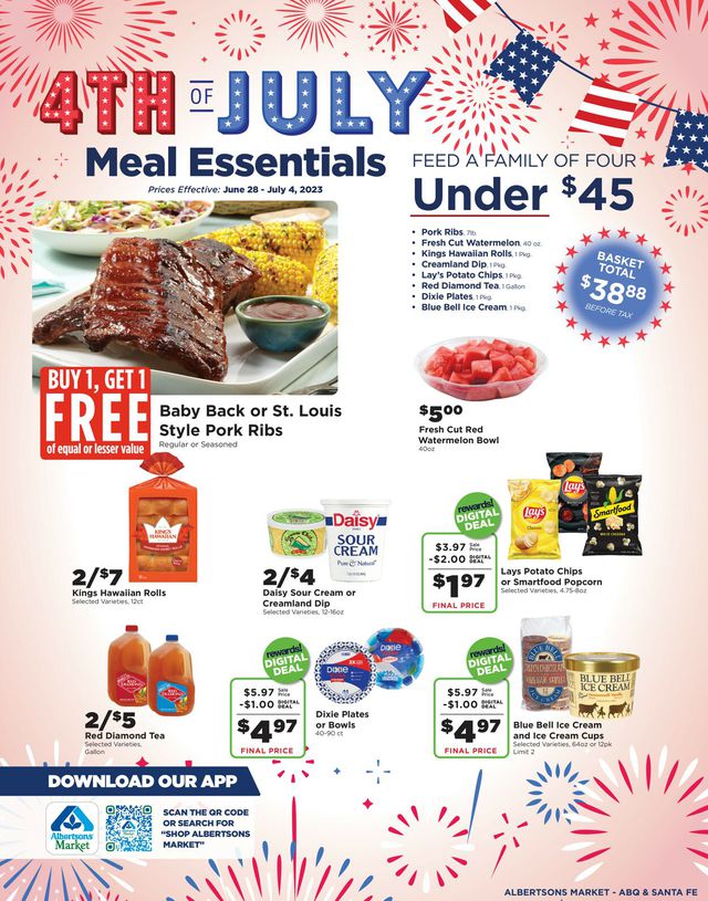 United Supermarkets Ad from 06/29/2023