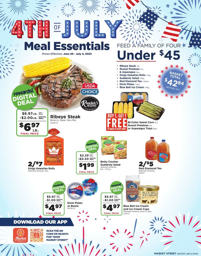 United Supermarkets Ad from 06/29/2023