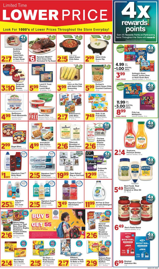 United Supermarkets Ad from 08/02/2023