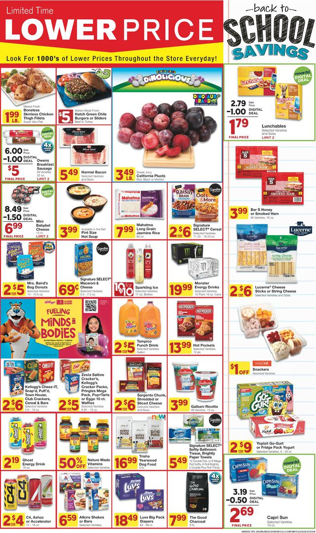 United Supermarkets Ad from 08/09/2023