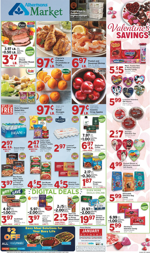 United Supermarkets Ad from 01/23/2024