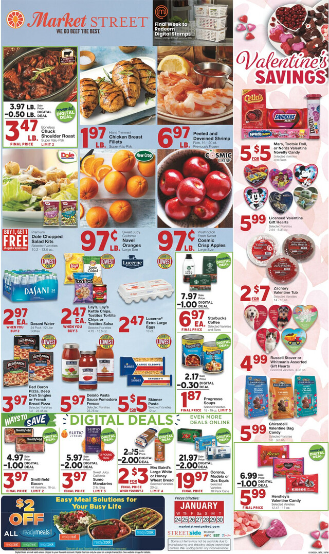 United Supermarkets Ad from 01/23/2024