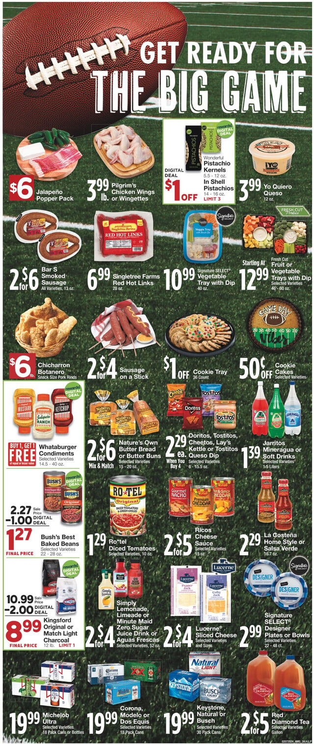 United Supermarkets Ad from 02/06/2024