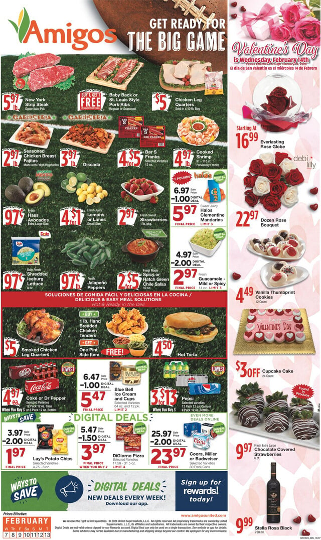 United Supermarkets Ad from 02/06/2024