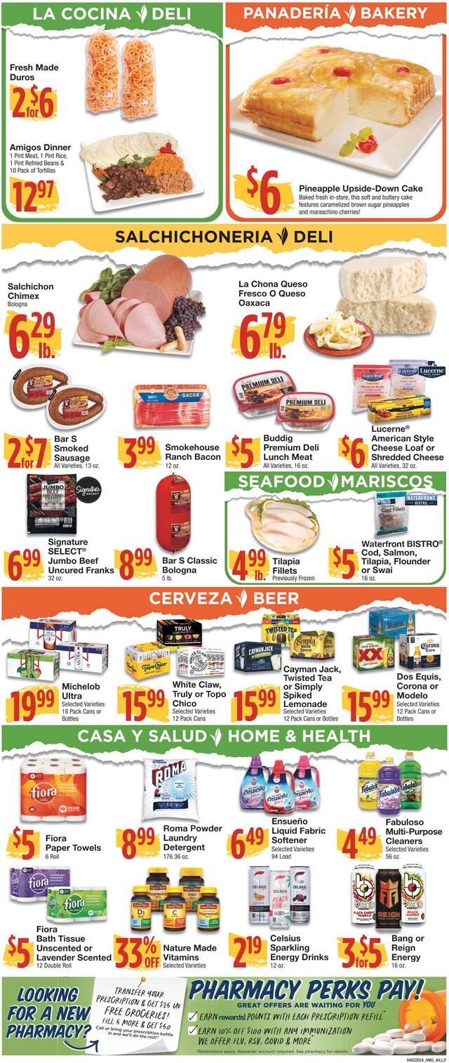 United Supermarkets Ad from 04/02/2024