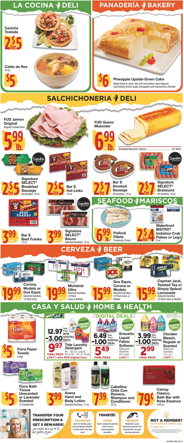United Supermarkets Ad from 04/09/2024