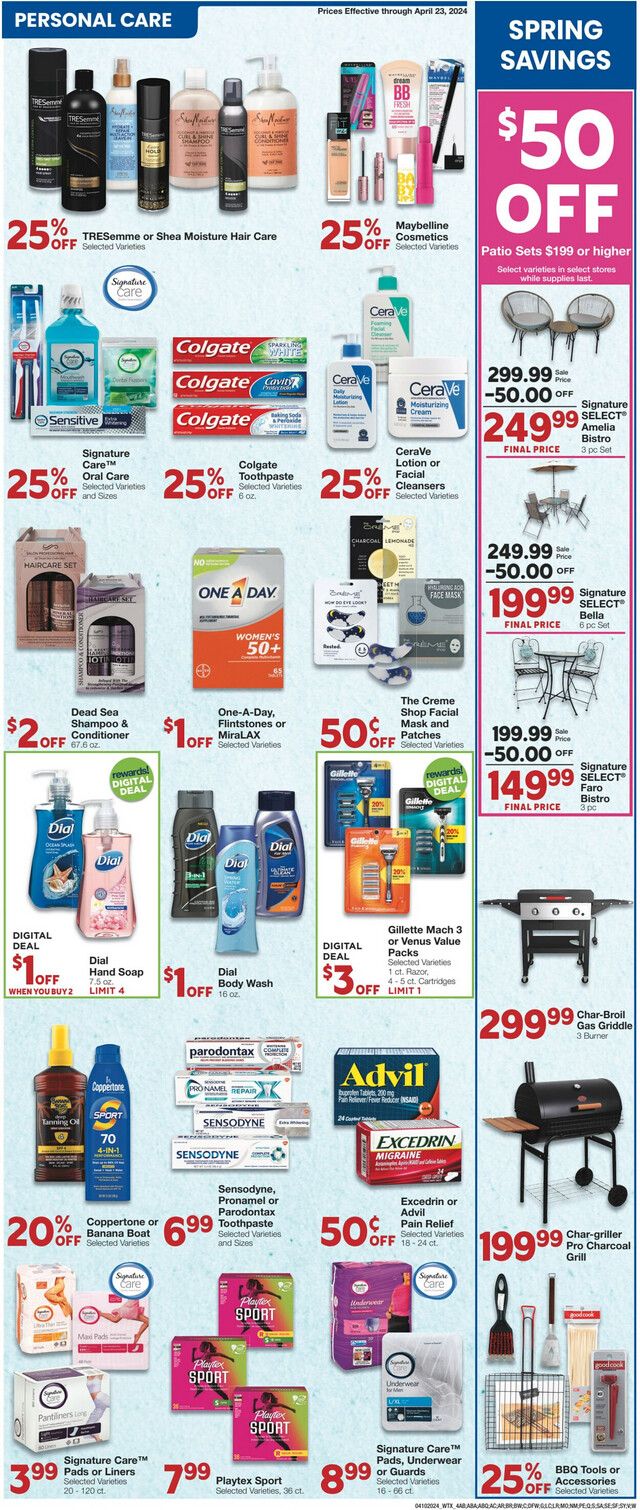 United Supermarkets Ad from 04/16/2024