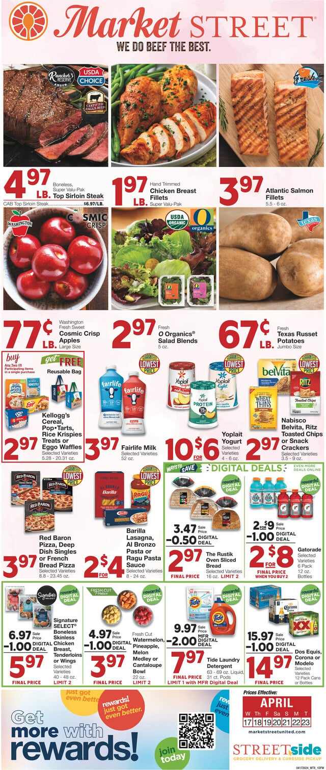 United Supermarkets Ad from 04/16/2024