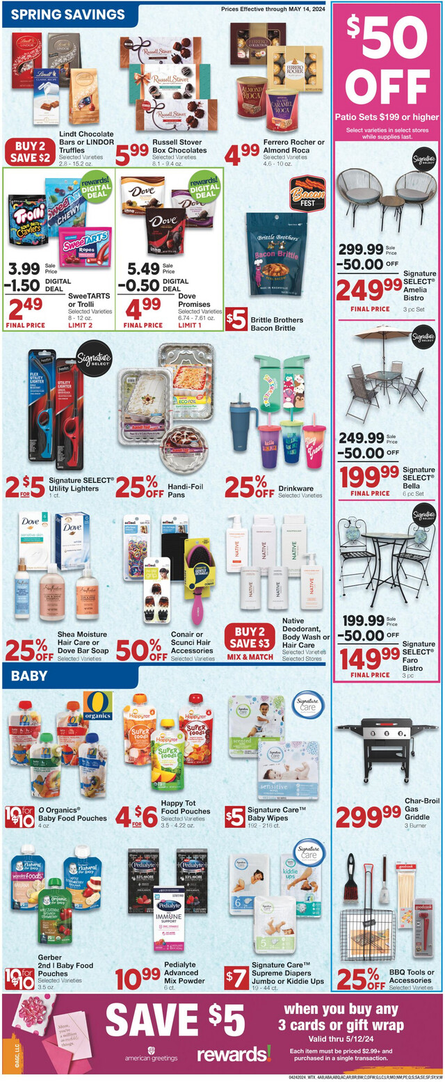 United Supermarkets Ad from 04/23/2024
