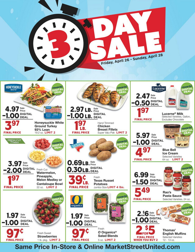 United Supermarkets Ad from 04/26/2024