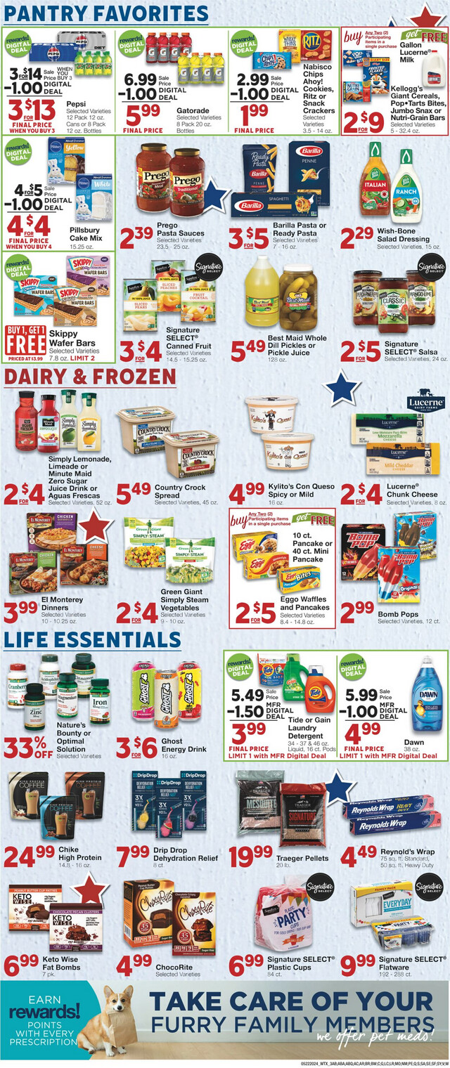 United Supermarkets Ad from 05/21/2024