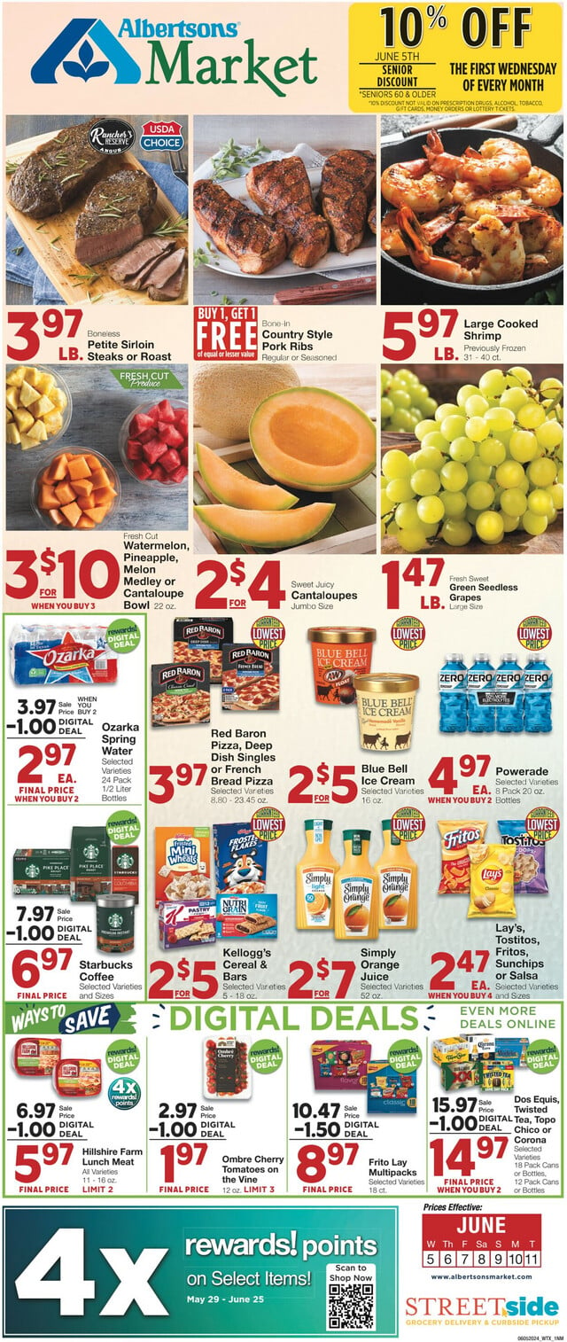 United Supermarkets Ad from 06/04/2024