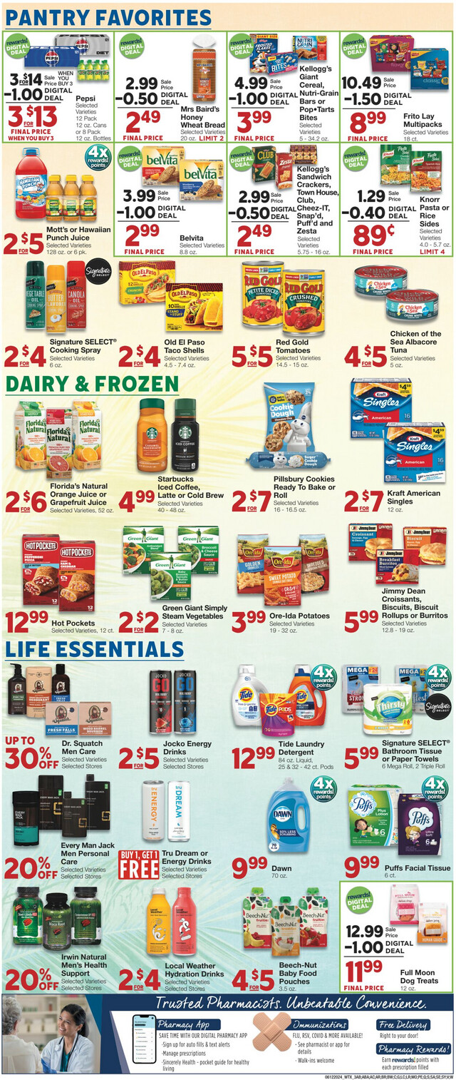 United Supermarkets Ad from 06/11/2024