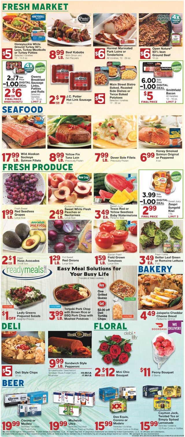 United Supermarkets Ad from 06/11/2024